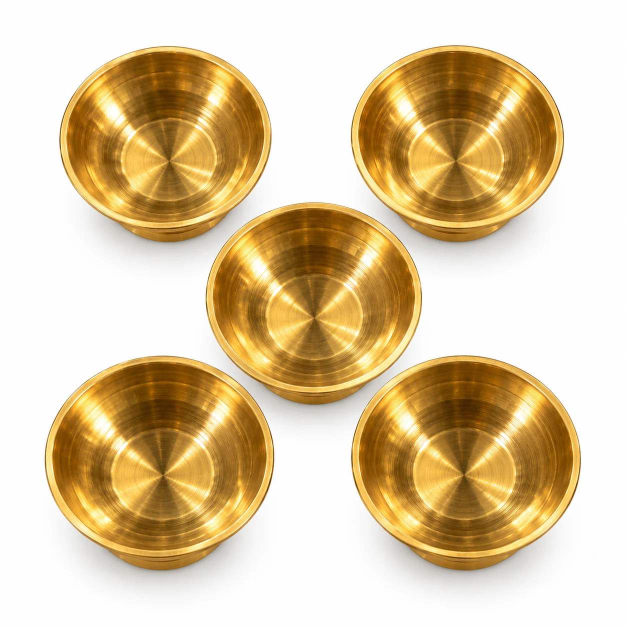 Shraviko Hand-Carved Traditional Brass Diya